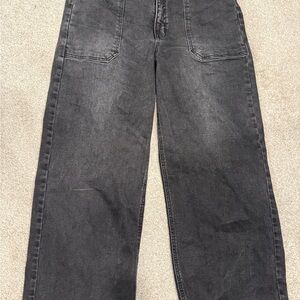 Altar'd State Charcoal Flare Jeans